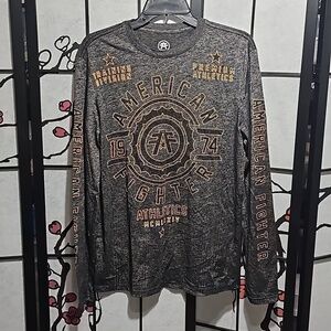 American Fighter Long Sleeve Shirt Size Medium‎